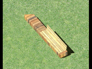 bench Modello 3D