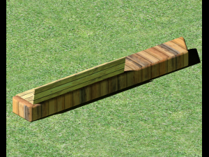 bench Modello 3D