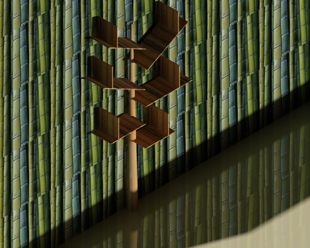 tree bord 3D Model .c4d .max .obj .3ds .fbx .stl .blend 