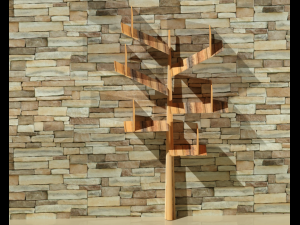 tree bord 3D Model