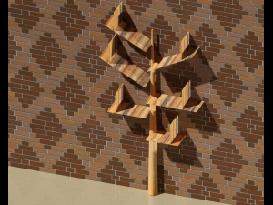 tree bord 3D Model