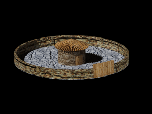 old roof house 3D Model
