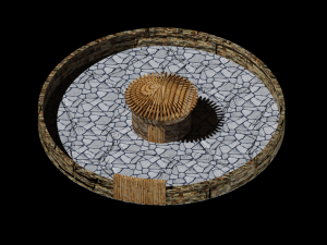 old roof house Modelo 3D