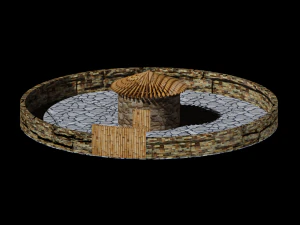 old roof house 3D Model