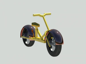 自行车 3D 模型