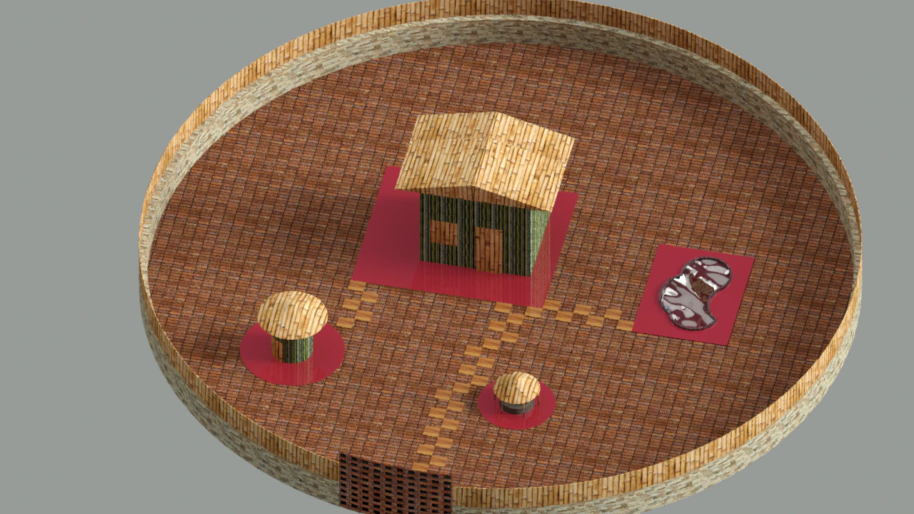 house 3D Model .c4d .max .obj .3ds .fbx .stl .blend 