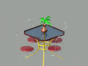 table 3D Model