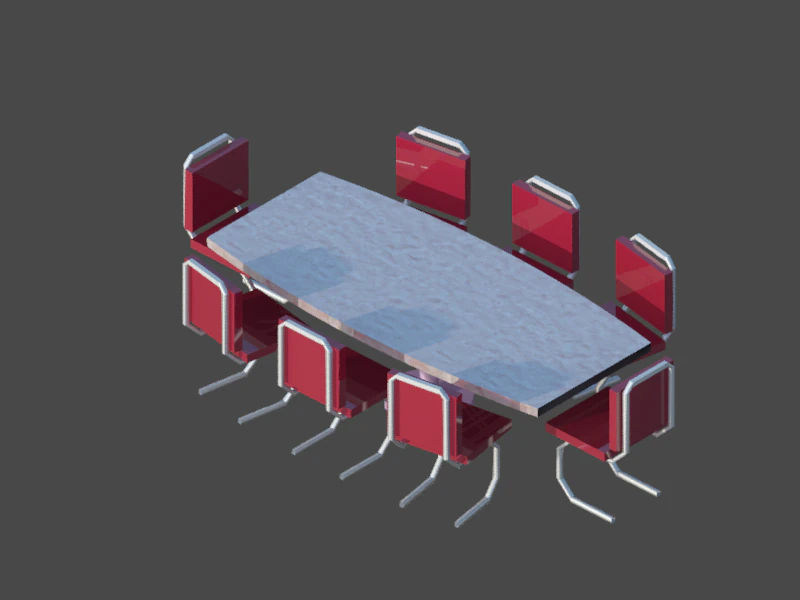 table 3D Model .c4d .max .obj .3ds .fbx .stl .blend 