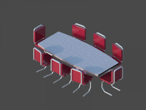 table 3D 모델