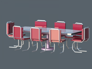 table Modello 3D