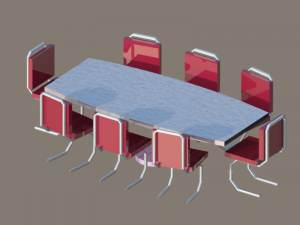 table Modello 3D