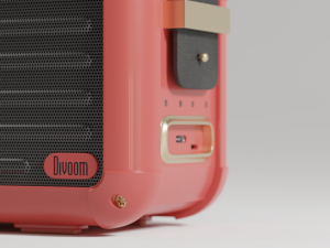 Divoom Mocha High Poly 3D Model