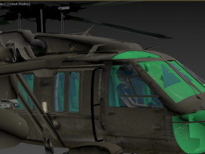sikorsky uh-60 black hawk 3D Model