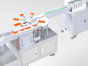 butterfly face mask making machine 3D 모델