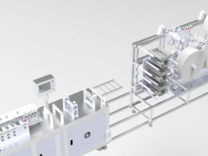 butterfly face mask making machine 3D Model