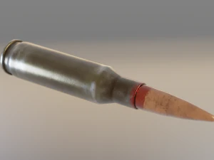 545x39 cartridge 3D Model