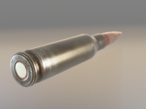 545x39 cartridge 3D 모델