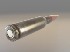 545x39 cartridge 3D Model