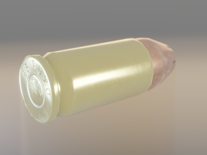 45acp cartridge Model 3D