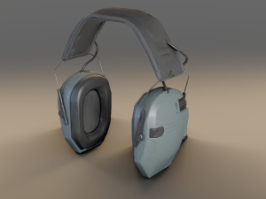 tac headset 3D मॉडल