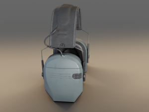 tac headset 3D मॉडल