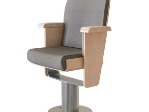 poltrona moderna per sala concerti e conferenze Modello 3D