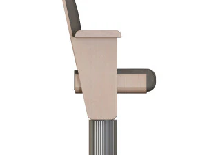 modern armchair for concert and conference hall 3D Model