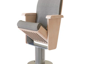 modern armchair for concert and conference hall 3D Model