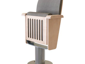 modern armchair for concert and conference hall 3D Model
