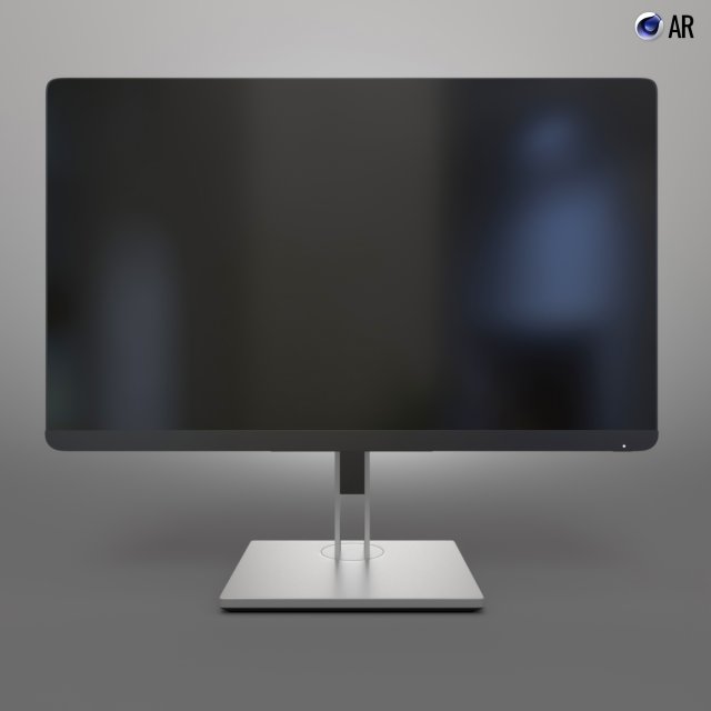 modern monitor 3D Модель .c4d .max .obj .3ds .fbx .stl .blend 
