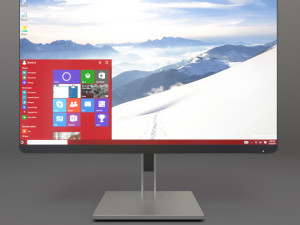 modern monitor 3D Модель