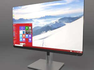 modern monitor 3D Модель