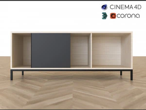 modern komidin 3D Model