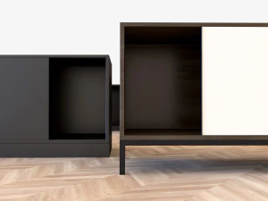 comodino moderno Modello 3D