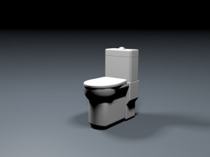 toilet closet Modelo 3D