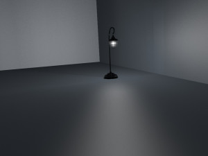 garden lamb 3D Model