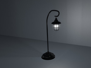 garden lamb 3D Model