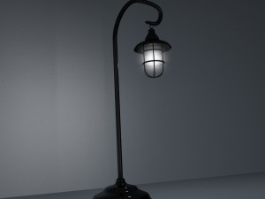 garden lamb 3D Model