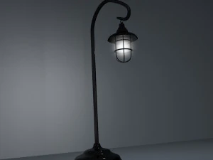garden lamb 3D Model
