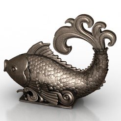 fish 3D Model .c4d .max .obj .3ds .fbx .stl .blend 