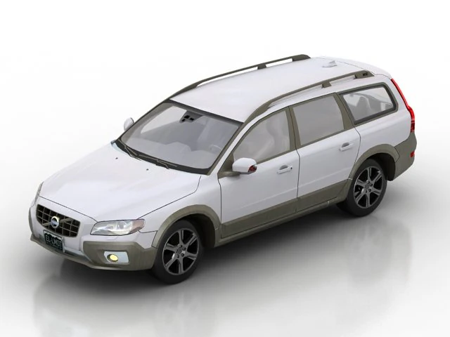 volvo 3D Model .c4d .max .obj .3ds .fbx .stl .blend