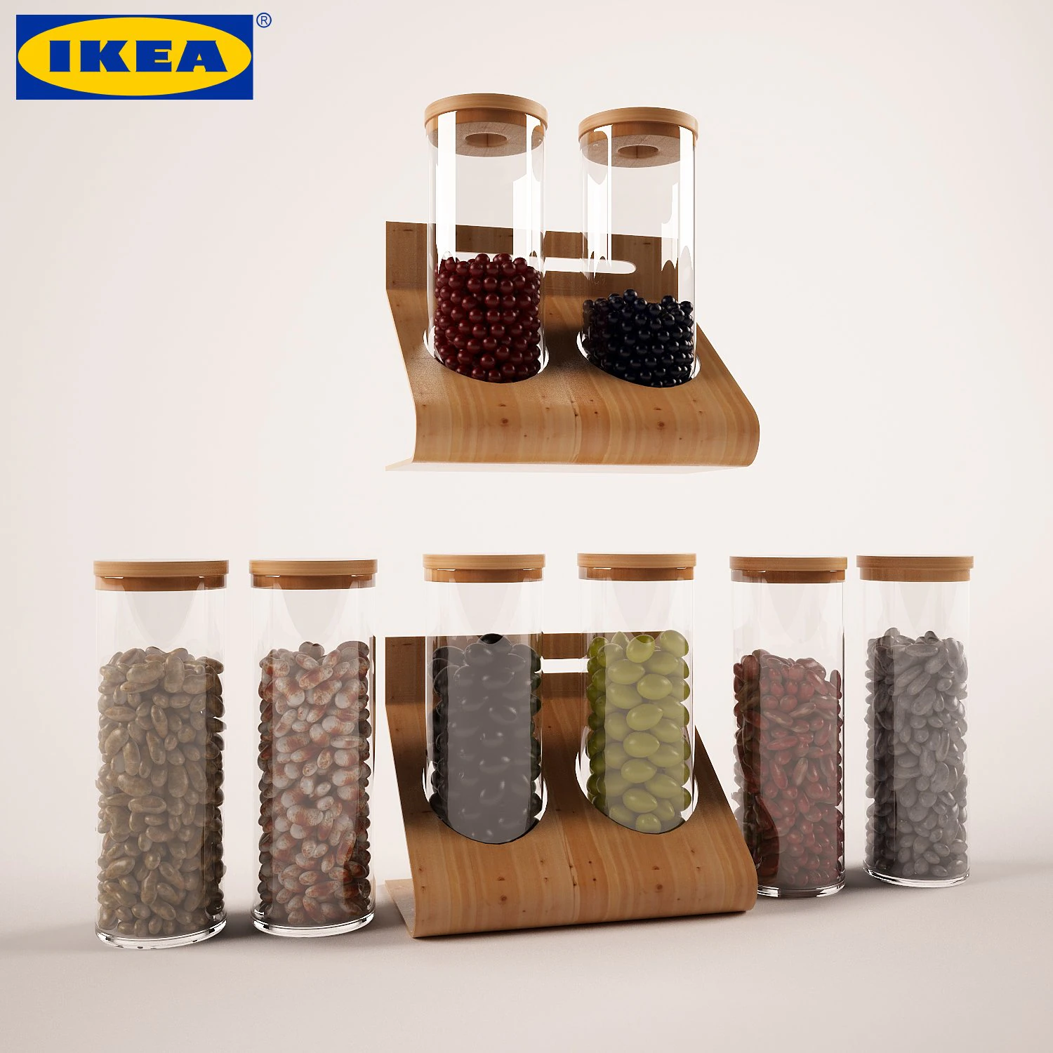 Spices 3D Model .c4d .max .obj .3ds .fbx .stl .blend 