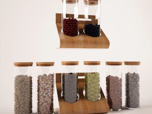 Especiarias Modelo 3D