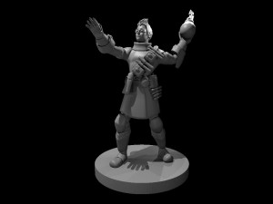 half elven alchemist 3D Model