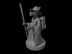 kobold wizard 3D Model