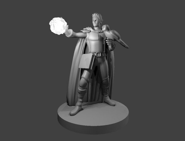 the elf master 3D 模型 .c4d .max .obj .3ds .fbx .stl .blend
