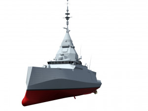 fti fdi frigate v2 Modelo 3D