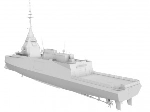 fti fdi frigate v2 Modelo 3D