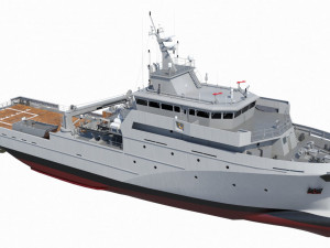 multi-mission vessel b2m 3D Model