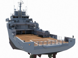 multi-mission vessel b2m Modello 3D